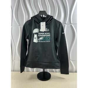 Nike Philadelphia Eagles Super Bowl LIX Champs Hoodie Women’s Small /Youth Large